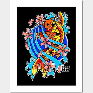 Koi Posters and Art